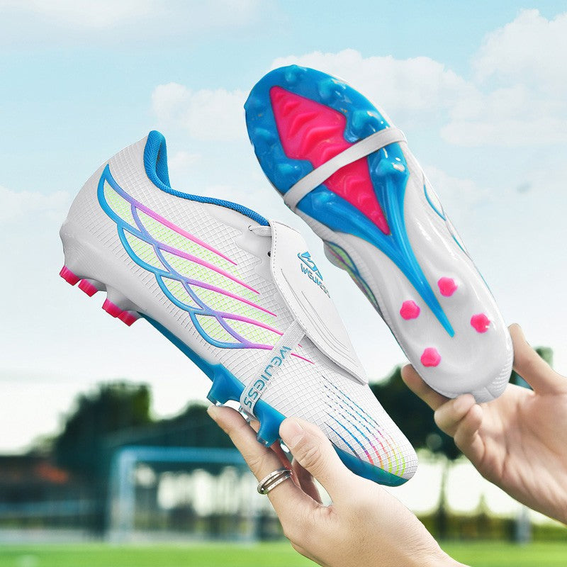 Football Cleats Men Ultralight Grass Soccer Shoes Men's Futsal Shoes Professional FG Football Shoes Men Training Match Sneakers