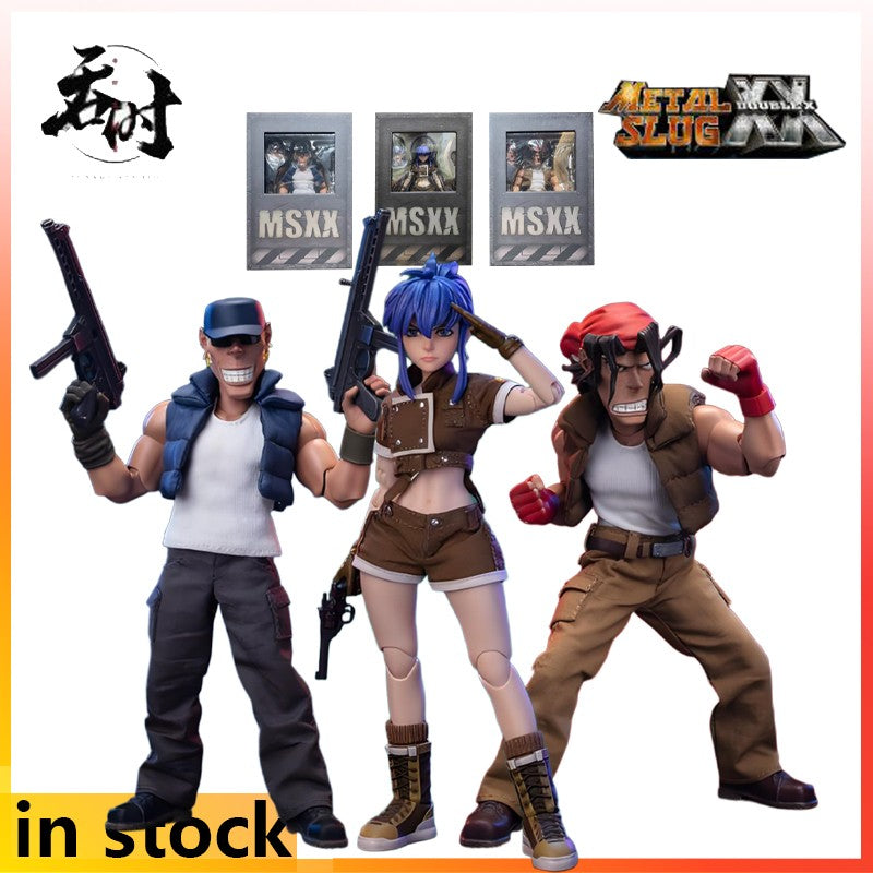 Swallowing Studio 1/12 Finished Product Movable Exquisite Figurine Series METAL SLUG XX Anime Toys Model Festival Gift for Boys