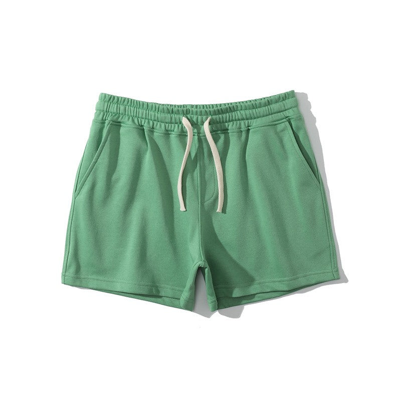 Summer Men Breathable Casual Gym Shorts Elastic Cotton Running Shorts Male Sport Basketball Shorts Blue Beach Shorts Man Clothes