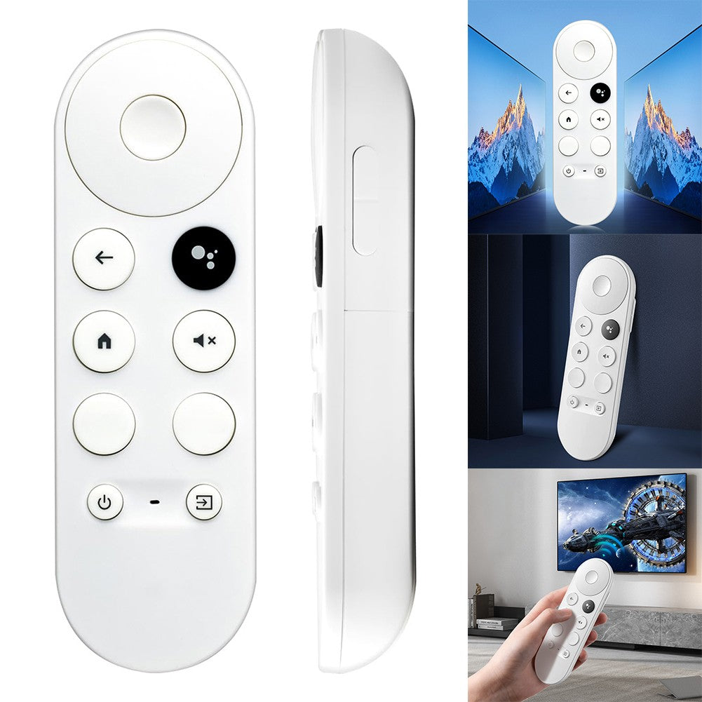 G9N9N Remote Control Bluetooth-Compatible Voice Universal Remote Control Remote Controller for Google TV Chromecast 4K Snow