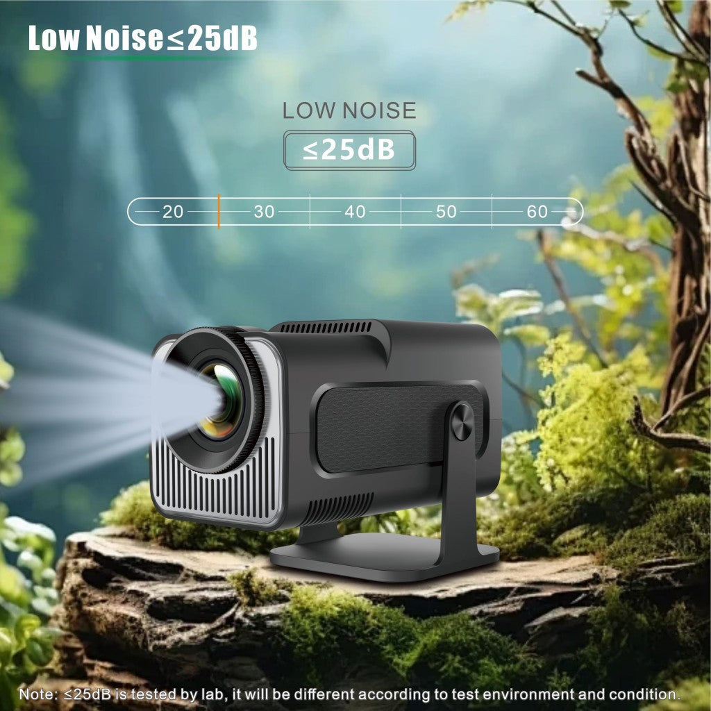 Salange HY320 MINI Android 11.0 Projector LED Beamer Home Cinema 300ANSI 720P WIFI Smart TV HD 1080P 4K Movie
