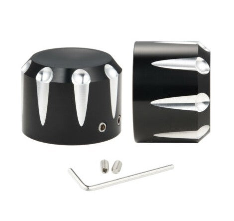 Motorcycle CNC Front Axle Nut Cover Cap Aluminum Black/Chrome For Harley Sportster XL XG Touring Dyna VRSC Softail Street Glide