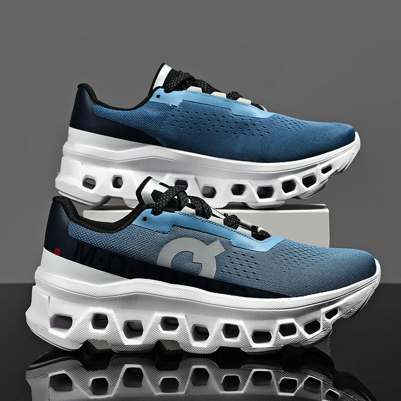 Marathon Men Sports Running Shoes Air Cushion Breathable Lightweight Male Comfortable Athletic Casual Sneakers Hiking Outdoor
