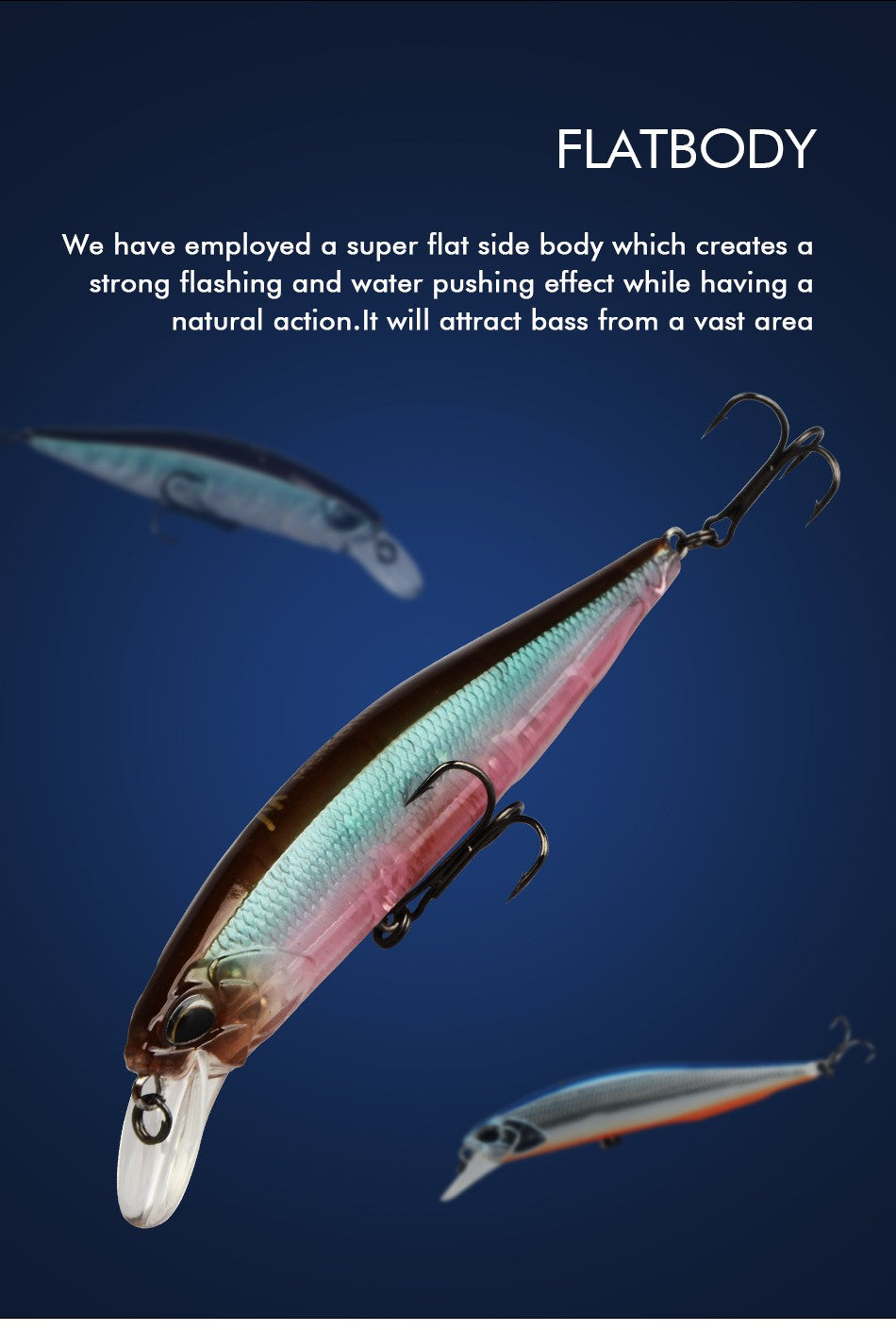 MEREDITH JERK MINNOW 100F 14g Floating Wobbler Fishing Lure 24Color Minnow Lure Hard Bait Quality Professional Depth0.8-1.0m