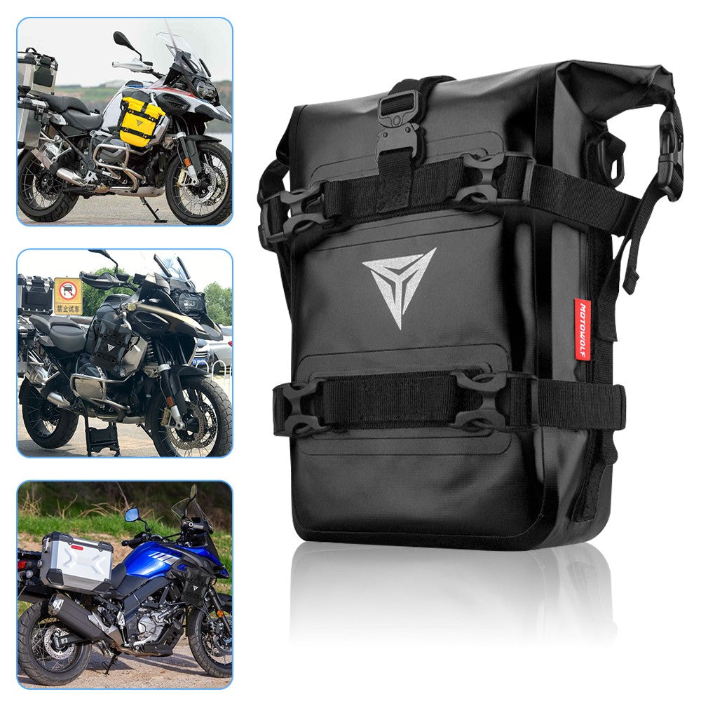 For BMW R1200GS R1250GS ADV For HONDA NC750X CB500X Motorcycle Frame Crash Bars Waterproof Bag Bumper Repair Tool Placement Bag