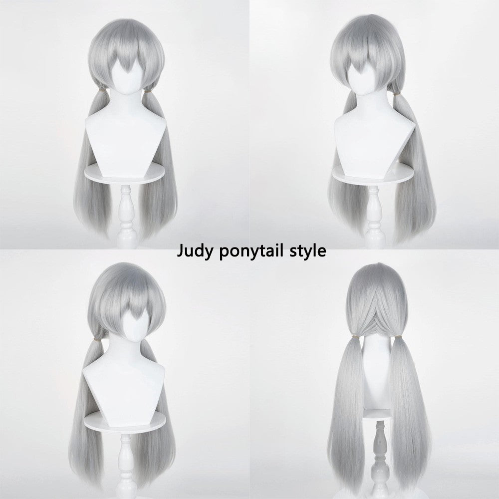 Zootopia 2: Judy And Nick Cosplay Synthetic Hair For Both Men And Women, Suitable For Daily Party Anime Role-Playing Wigs
