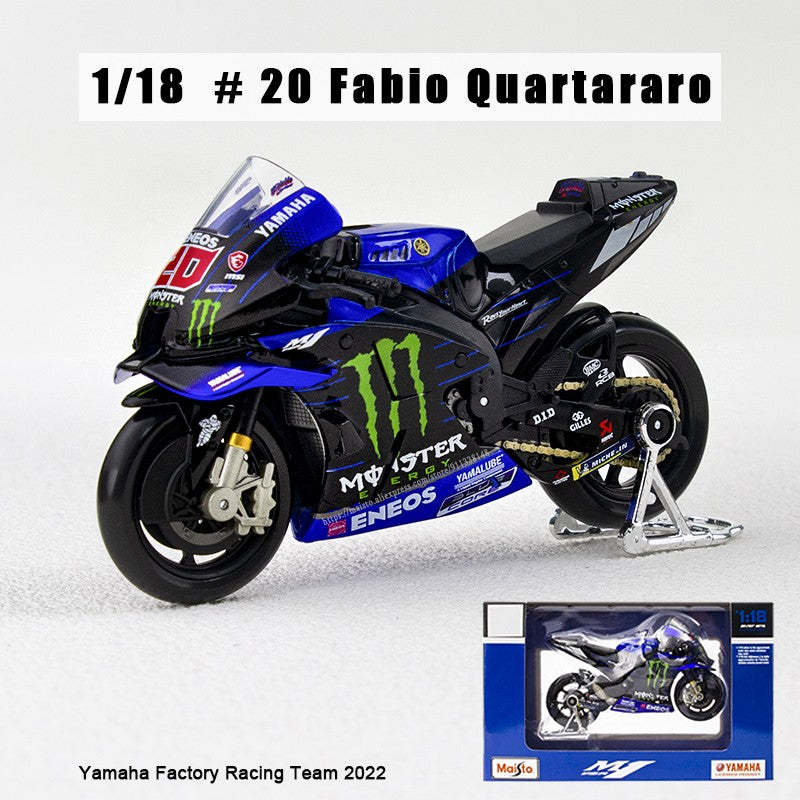 Maisto 1:18 NEW 2023 Ducati Lenovo Team #1 Bagnaia Champion Moto GP Racing casting alloy motorcycle Model collection gift toy
