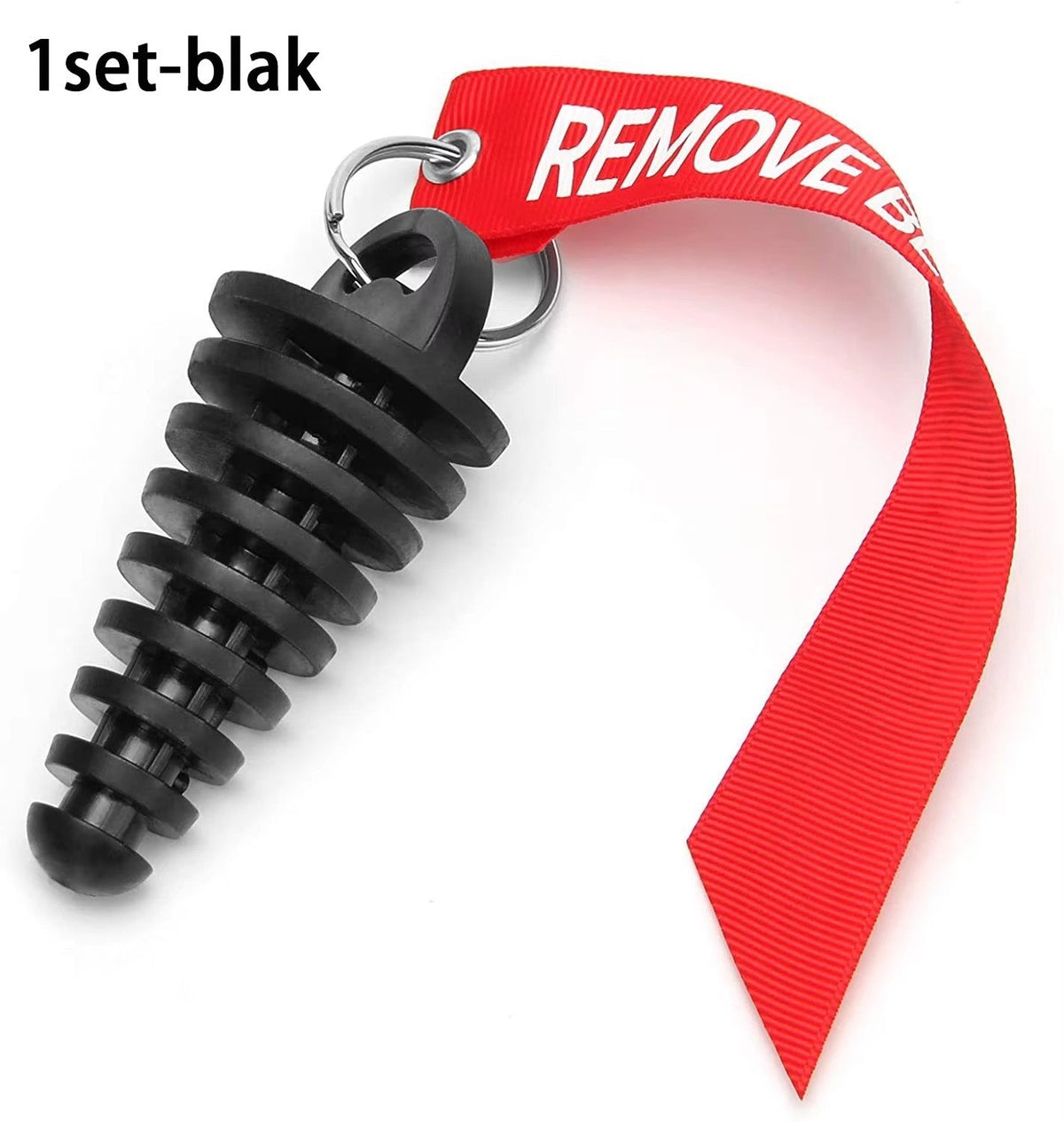 1/3/5pcs Motorcycle Exhaust Pipe Plug Muffler Wash Plug Pipe Protector Motocross Tailpipe Plug Move Blow-Down