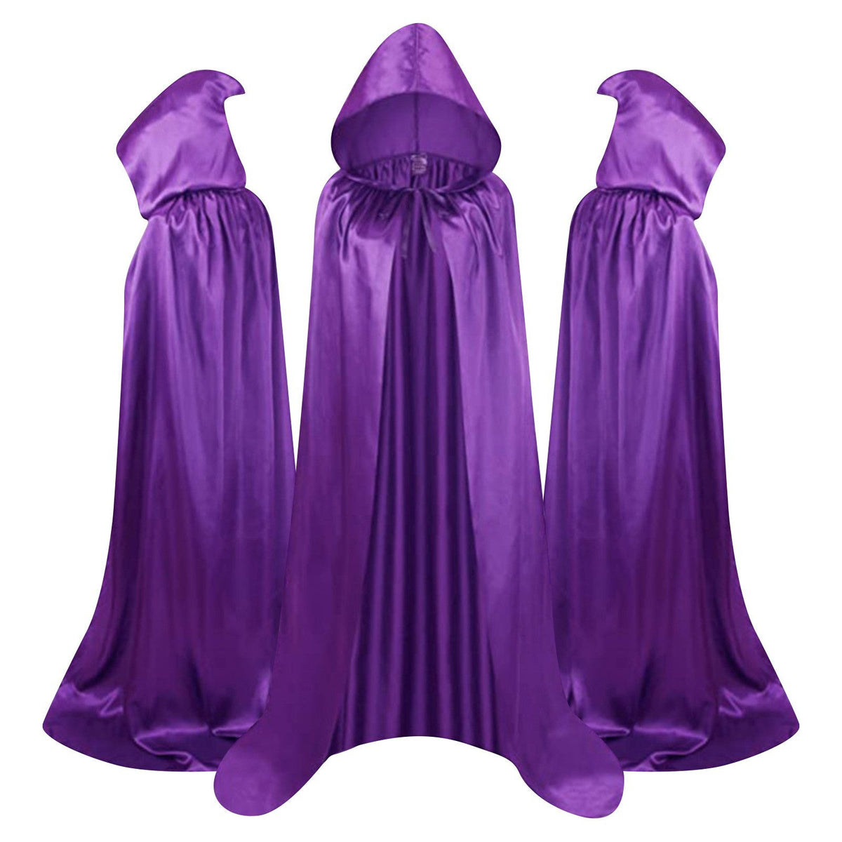 Halloween Cape Classic Fashion Stand-Up Tie Hood Death Cape Masquerade Party Cosplay Cloak Costumes Accessories Props