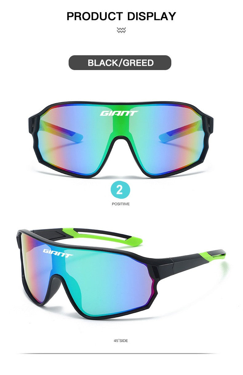 GIANT Top Seller Cycling Glasses UV400 Anti Fog REVO Lenses HD Clarity CE/ANSI Certified Cateye Design MTB/Road Bike man women