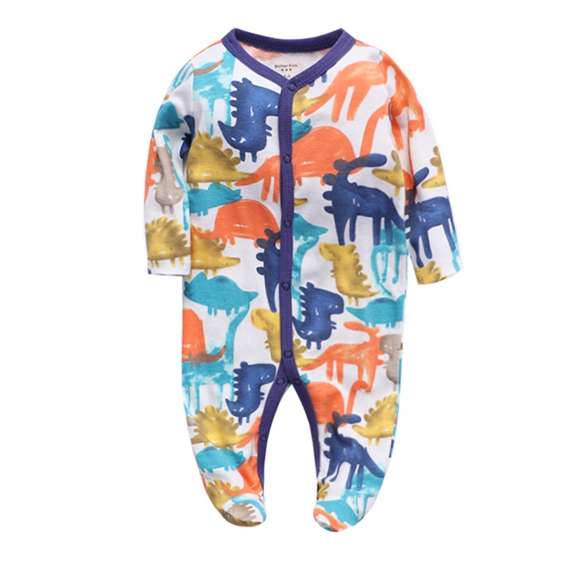 Spring and Autumn 0-12 months Baby Boys Girls Bodysuit Long Sleeve 100% Cotton Baby Clothes Newborn body bebe Jumpsuit Clothing