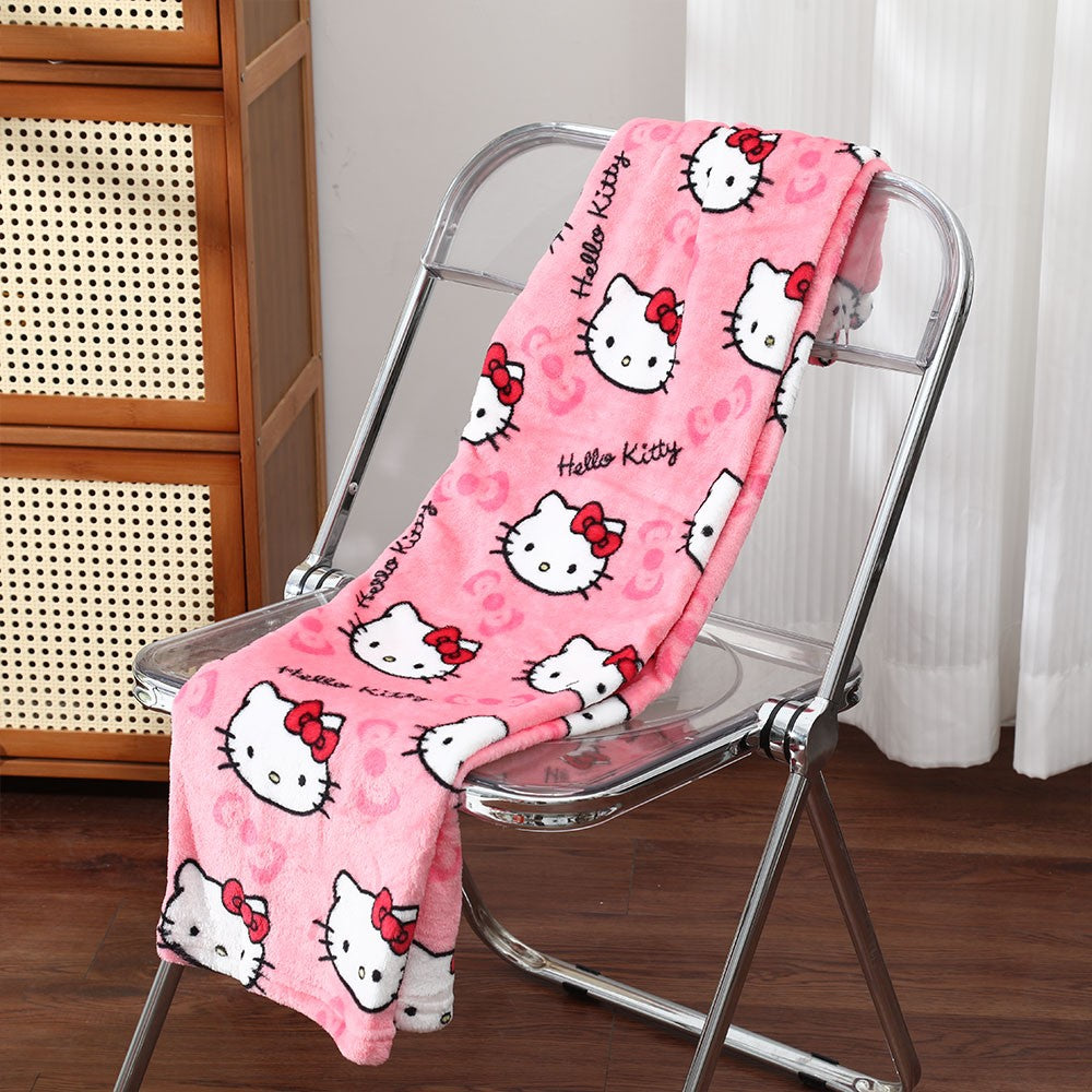 25 Autumn and Winter Halloween Hello Kitty Sleepwear Pants Sanrio Anime Warm and Soft Women's Pants Cartoon Birthday Gift