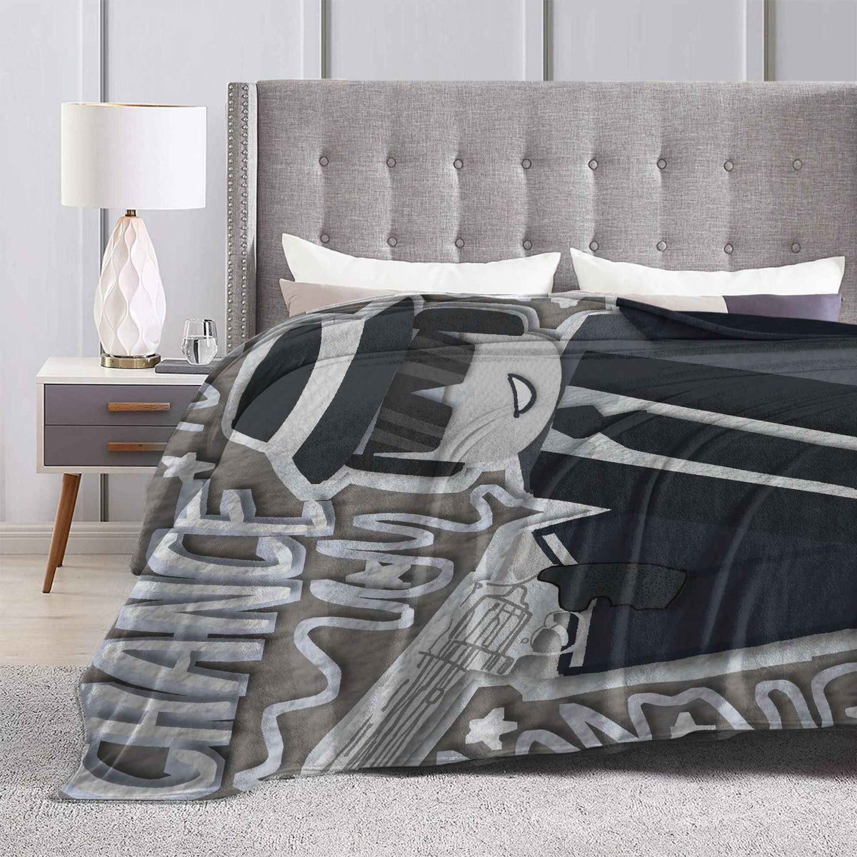 Forsaken Chance Profile Picture Blanket Quality Soft Throw Blanket Autumn Girls Boys Outdoor Street Trend Bedspread