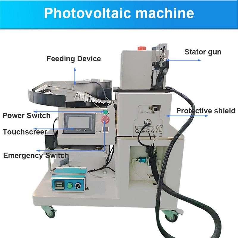 Automatic Nylon Cable Tying Machine Tie Wire Tie Locking Tie Machine 100-200mm Drawstring Nylon Cable Ties Binding Machine