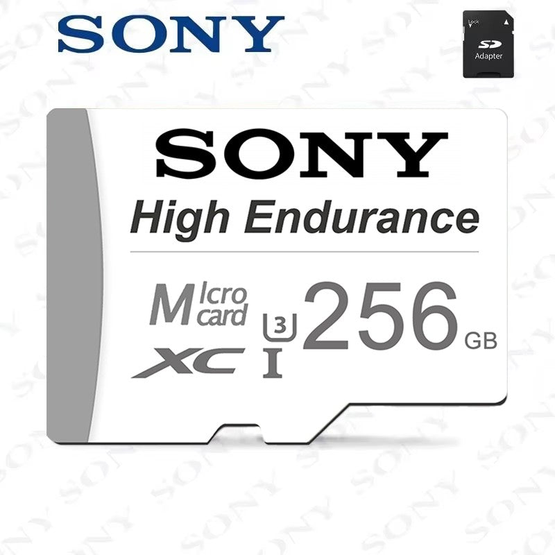 SONY High Endurance Micro TF/SD Card 512GB 64GB 128GB 256GB Memory Card Up to 100MB/s Flash Card TF Card for Monitoring Dashcam