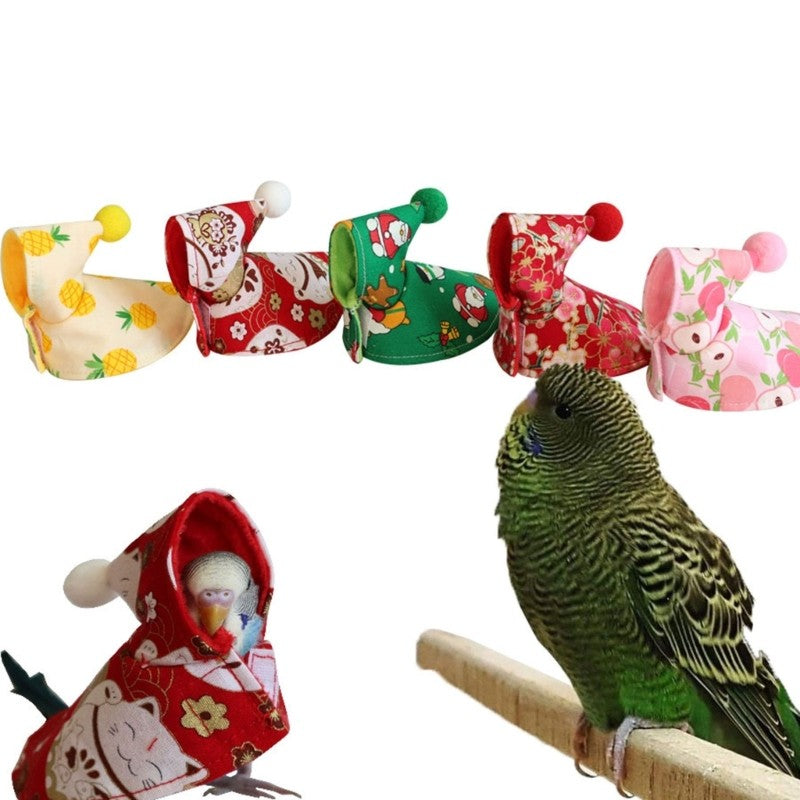 Lovely Bird Clothes Colorful Cover Dress Up and Protect Your Pet Parrots Comfortable Bird Cloth Perfect for Pet