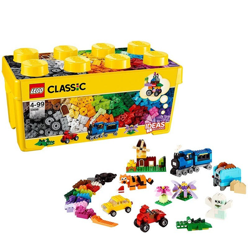 LEGO Classic Creative Series 10696 Classic Creative Medium Block Box 10714 Blue Bottom Assembled Toy Gift