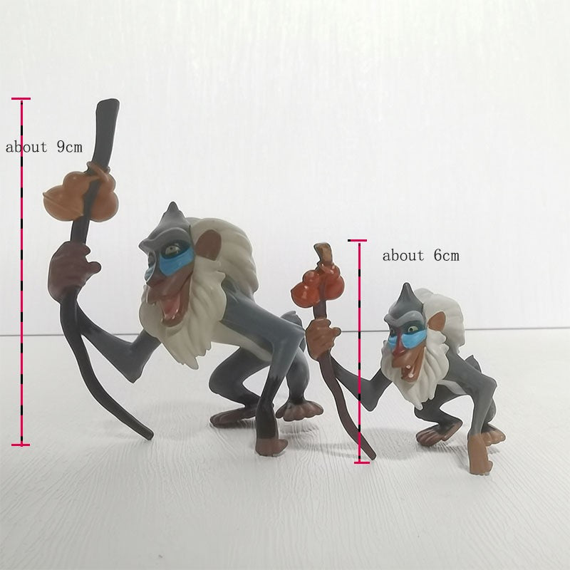 Disney The Lion King Action Figure Toys Rafiki Simba Timon Anime Action Toys Figures Dolls Decoration Gifts for Children
