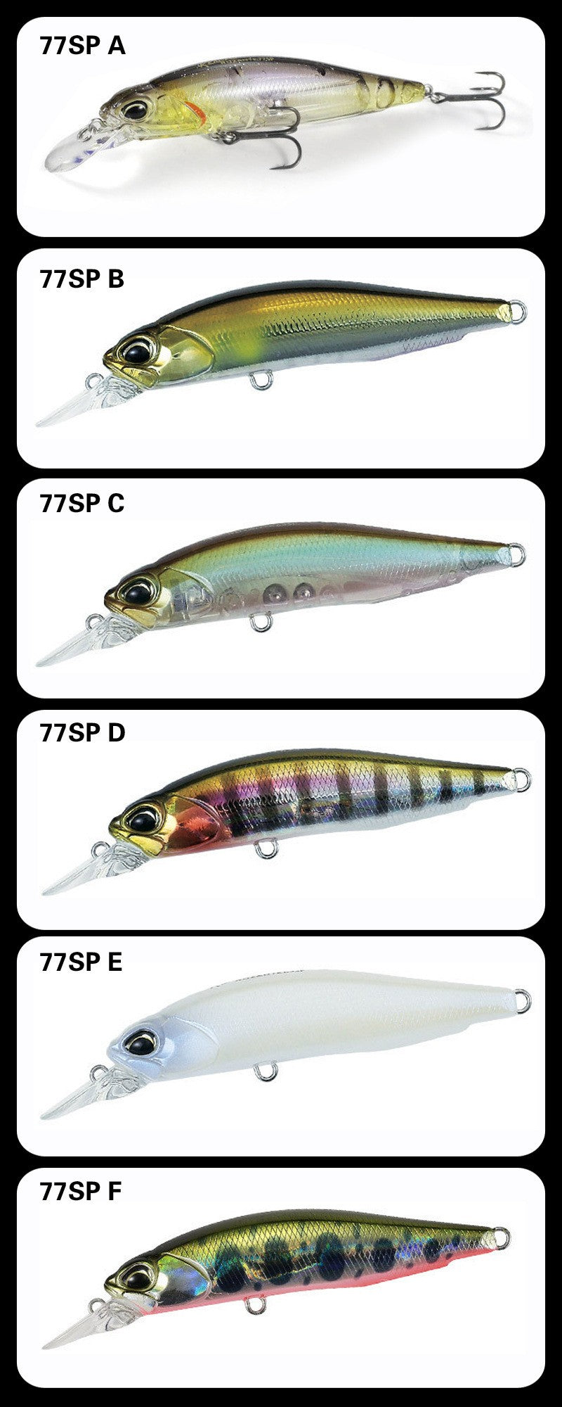 77mm 63mm Minnow Fishing Lure Wobbler Rozante 77SP Long Cast Hover Swaying Lure Jerkbait Artificial Bait Culter Alburnus Bait