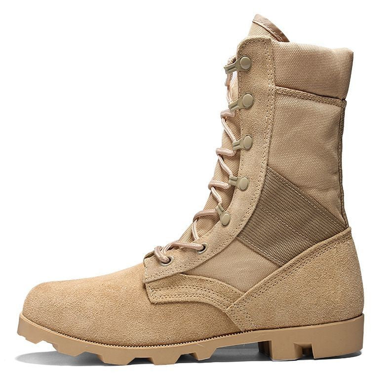 2024 Autumn and Winter Wolf Men's Hight-Top Desert Fans Delta Boots