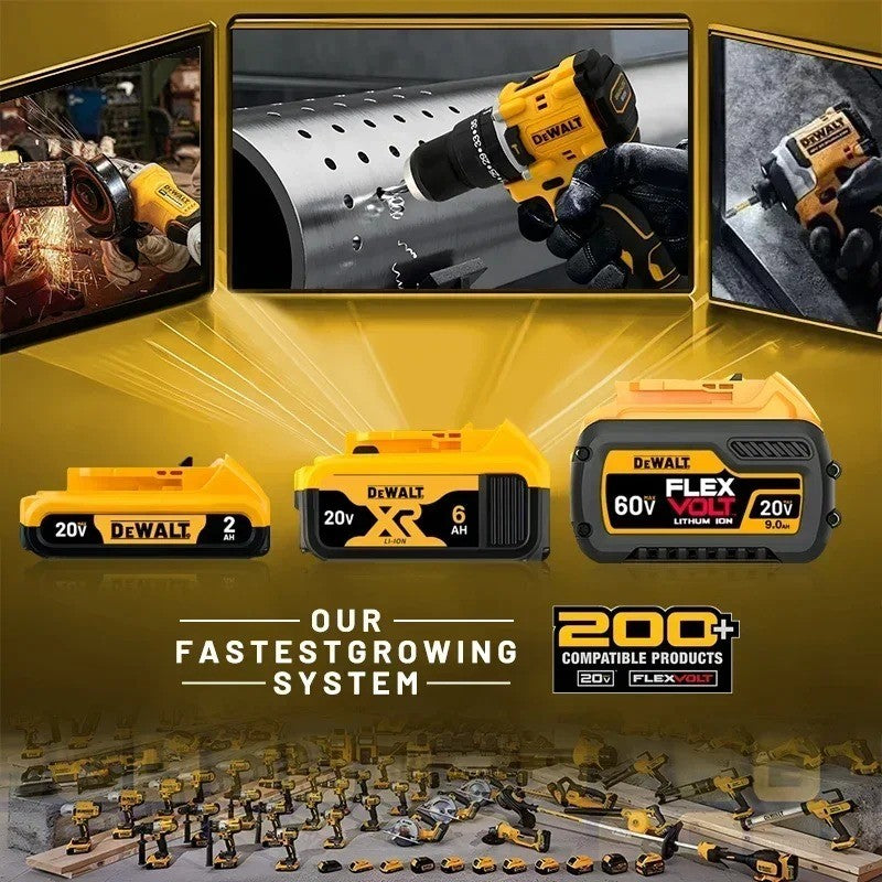 New 100% Original 6Ah 20V Original Dewalt Power Tool Battery DCB206 DCB206 20V Battery DCB205 DCB200