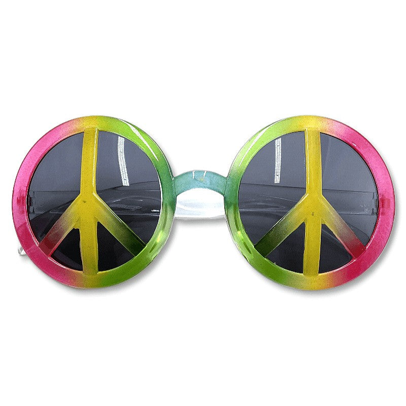 New Peace Anti War Style Round Sunglasses Women Men Sun Glasses Circular Shades Eye Glasses for Party Female Eyewear Sunglasses