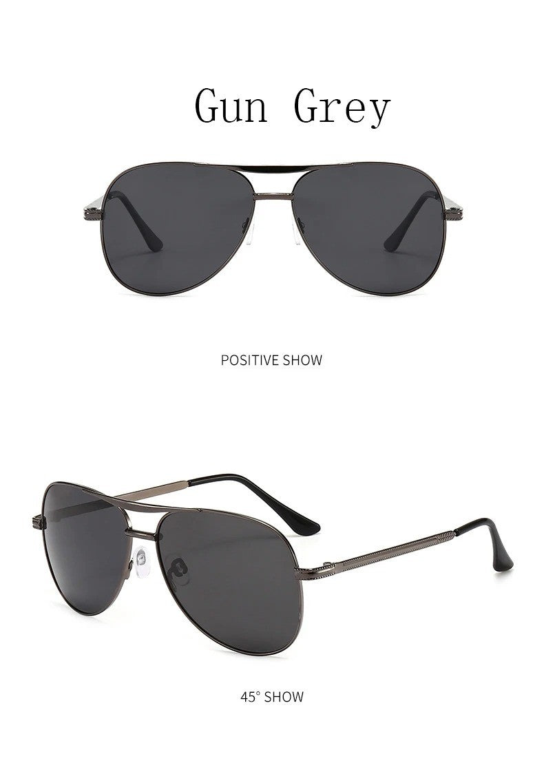 Brand Design Pilot Polarized Sunglasses For Men Women Fashion Trend Outdoor Cycling Car Driving Sun Glasses Goggle Eyewear 2025