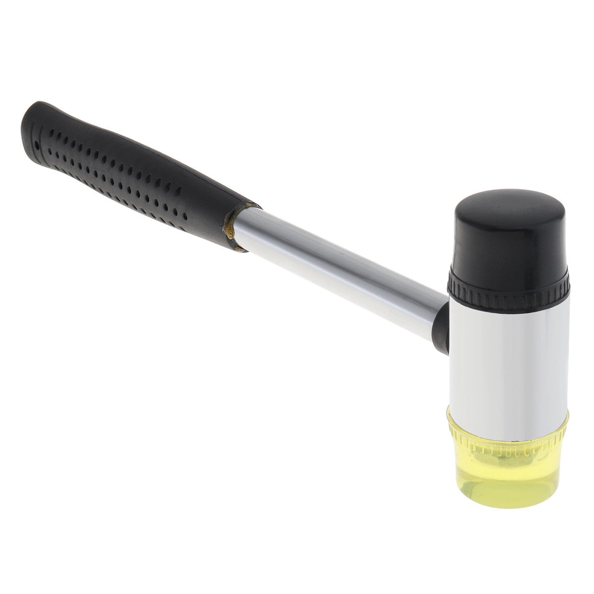 25mm 30mm 40mm Rubber Hammer Double Faced Work Glazing Window Nylon Hammer with Round Head and Non-slip Handle DIY Hand Tool