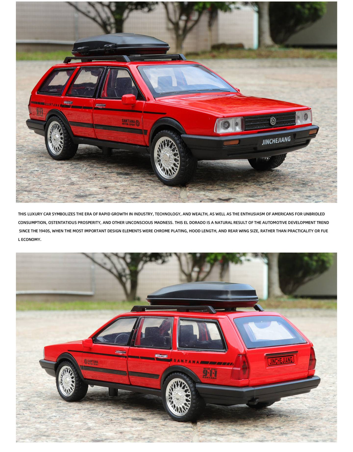 1:32 VolksWagenwerk Santana Wagon Alloy Metal Diecast Model Classic Car Pull Back Children Toy Miniature Cars Ornaments Presents