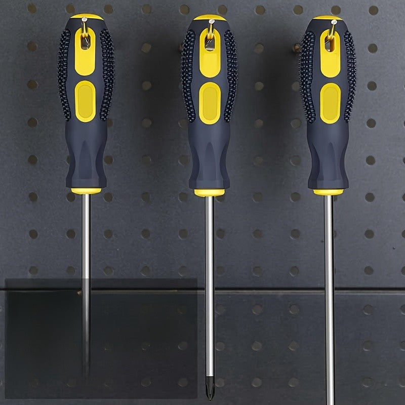 Magnetic Tip Screwdriver Set, Phillips and Flat, Professional Cushion Grip | Hand Tools Set