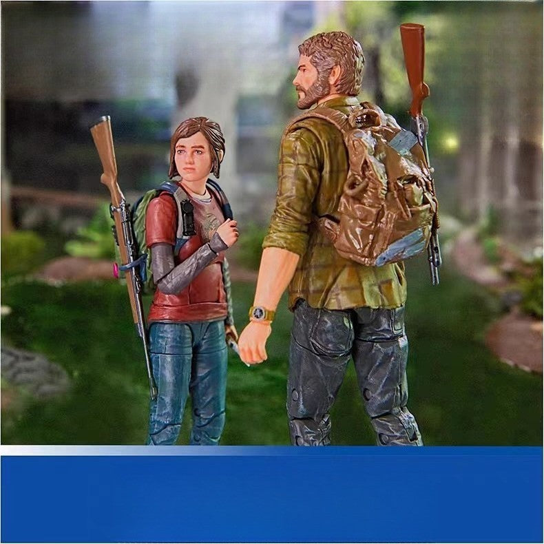 In Stock Original The Last US Joel and Ellie SpinMaster Action Figure Brand New 1/7 Scale 26.6cm PVC