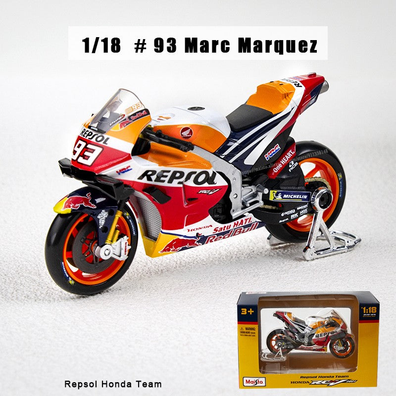 Maisto 1:18 NEW 2023 Ducati Lenovo Team #1 Bagnaia Champion Moto GP Racing casting alloy motorcycle Model collection gift toy