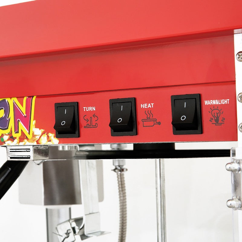 Commercial Industrial Automatic Popcorn Machine Snack Equipment for Home & Cinema Use