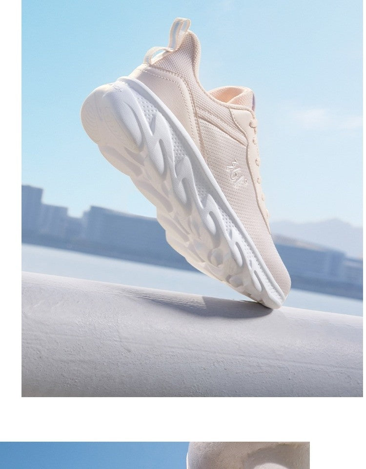 361 Degrees Women's Sneakers Retro Platform Sole Breathable Mesh All-Day Comfort Lightweight Fitness Female Sneakers 682522230