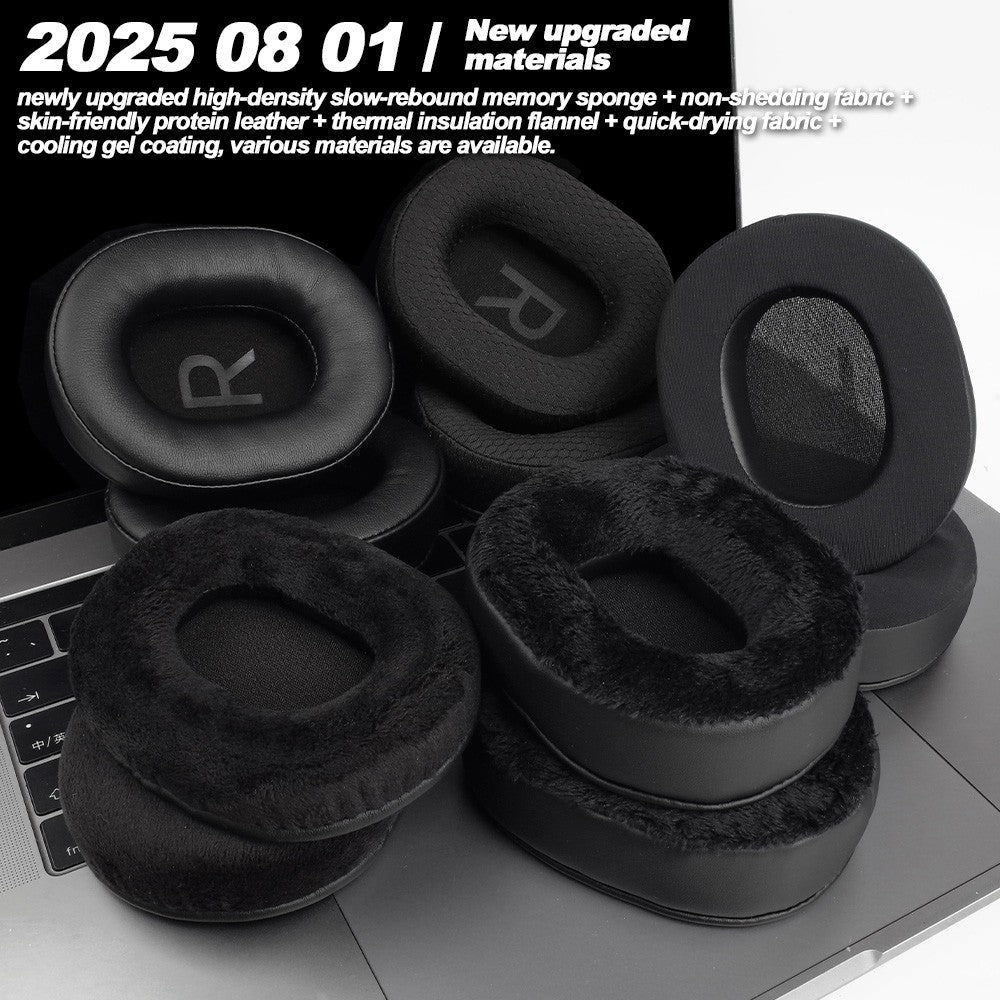 Earphone pads For SONY MDR-7506 V6 V7 CD900ST replacement Earpads Mesh cloth Memory Covers Sponge Soft Protein