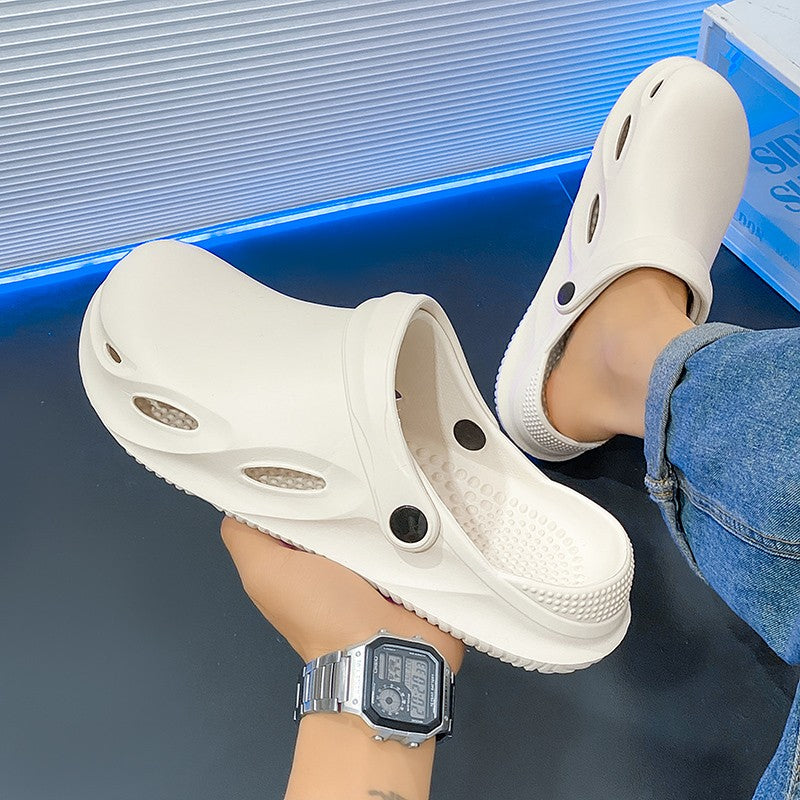 Men Outdoor Sandals Beach Comfortable Clogs Soft Slides Men Casual Shoes Garden Shoes Lazy Shoes Are Lightweight and Versatile