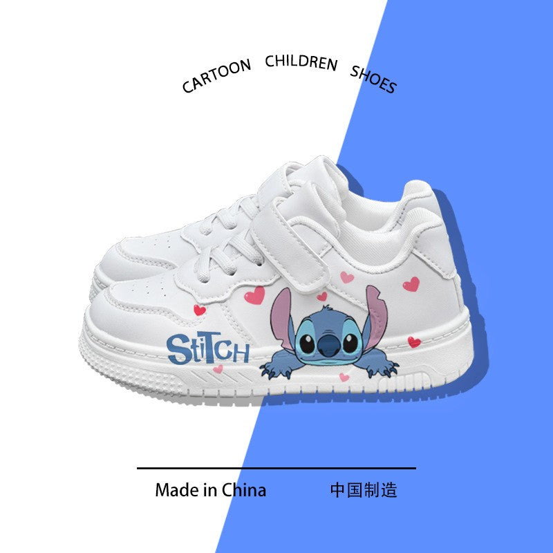stitch shoes kids Children shoes Student Casual Sneakers boys Running Fashion 8 and 9 year old girls Shoes Christmas Gift