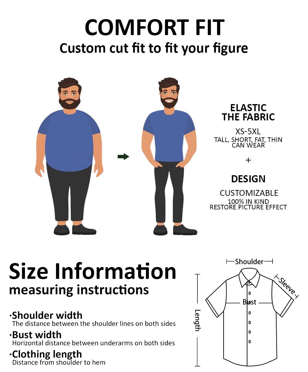 3d Music Symbol Print Hawaiian Shirts For Men Short Sleeve Shirt Summer Beach Casual Man Clothing Loose Oversized Men Shirt Tops