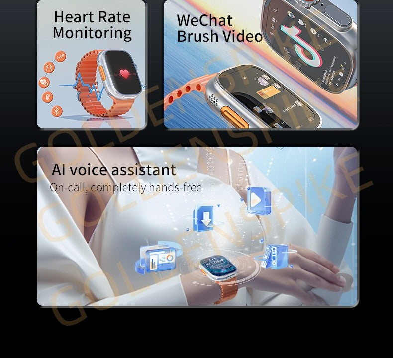 S10 Ultra Max Smartwatch 4G Android 10.0 2.2inch Amoled Rotary Camera Video Call GPS WIFI App Download S10 Ultra Smart Watch Men