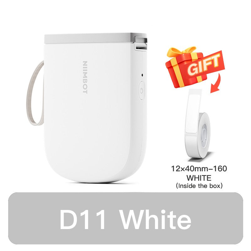 NIIMBOT D11 New Version Label Printer Mini Portable 300DPI Bluetooth Wireless Label Maker Name Tag Kitchen Sticker PrintingMaker