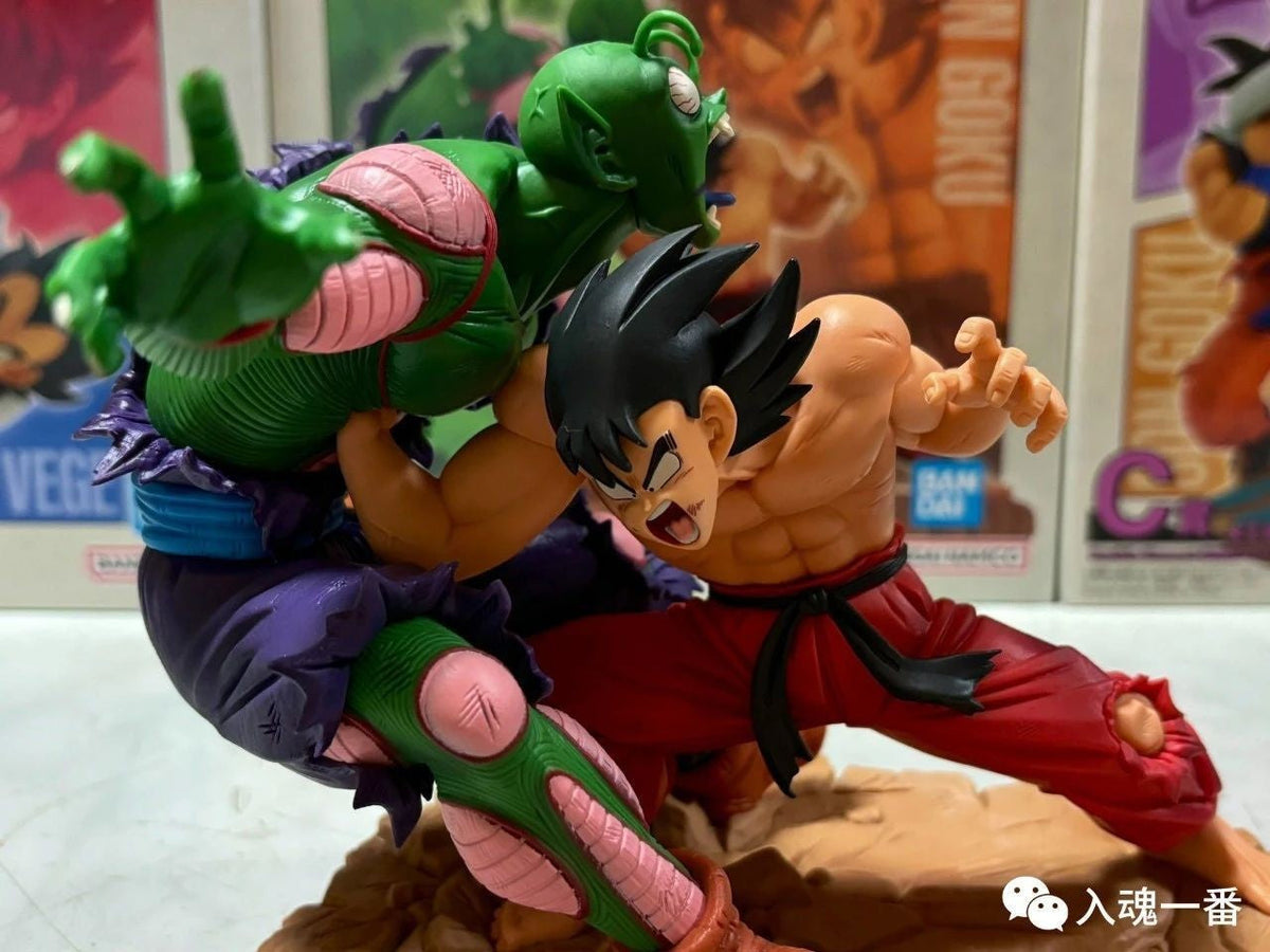Dragon Ball Anime Figures Son Goku Piccolo Figure Bulma Figurine Pvc Statue Model Doll Collection Rooms Decora Desk Toys Gifts