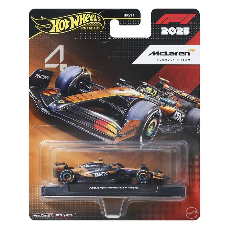 2026 New Original Hot Wheels "Gold Label" Series Formula 1 Racing Set Collecting Alloy Miniature Diecast Vehicle Cars Toys Gifts