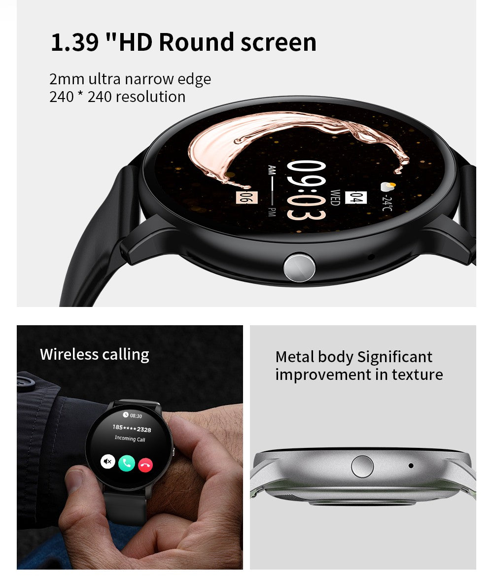 LIGE Smart Watch Women Men Bluetooth Call Sports Fitness Watches Heart Rate Health Monitor Smartwatch Ladies For Android iOS New