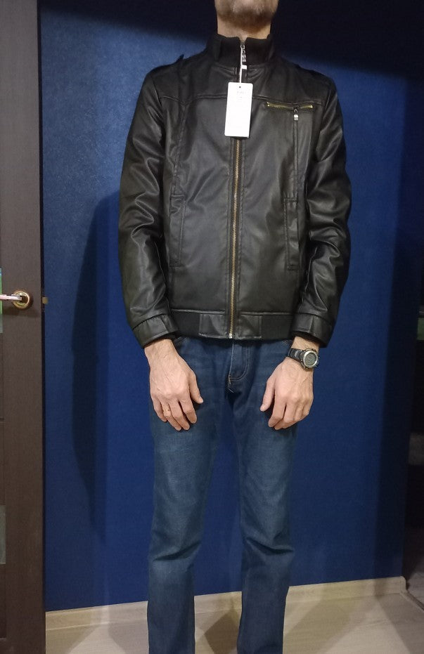 MRMT 2025 Brand New Men's Motorcycle Leather Jacket Slim Men Leather Jacket Outer Wear Clothing For Male Garment Man Jackets