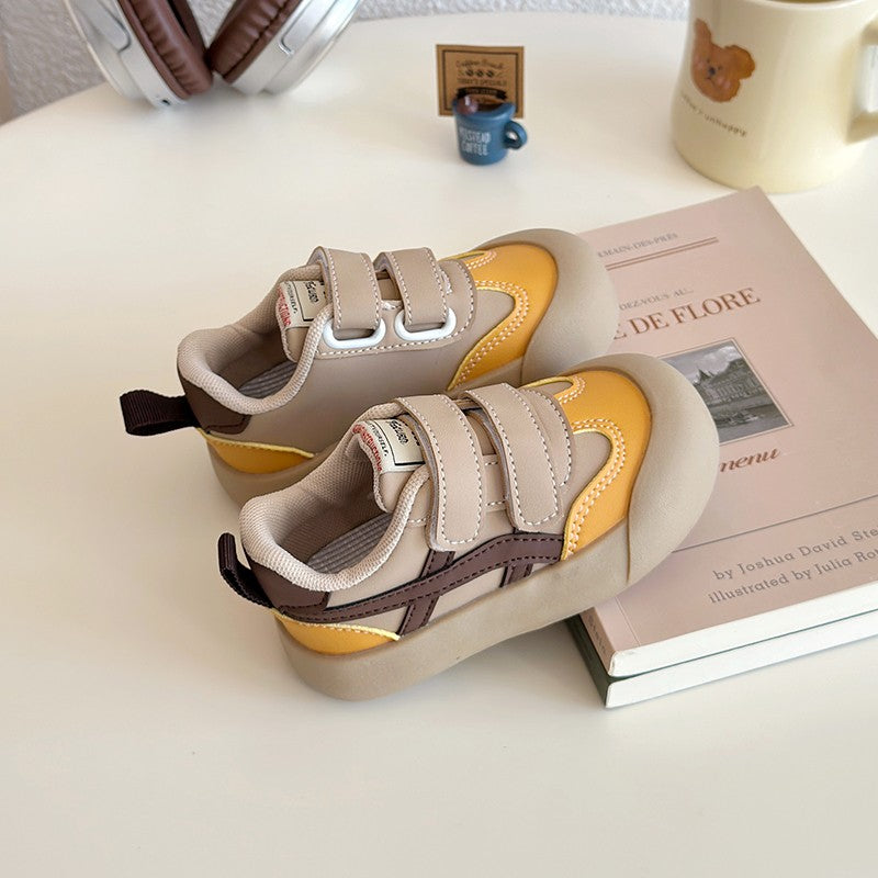 Children's Forrest Gump Shoes Four Seasons Green Boys Girls Walking Shoes 2-8 Years Old Waterproof Non-slip Kids Baby Sneakers