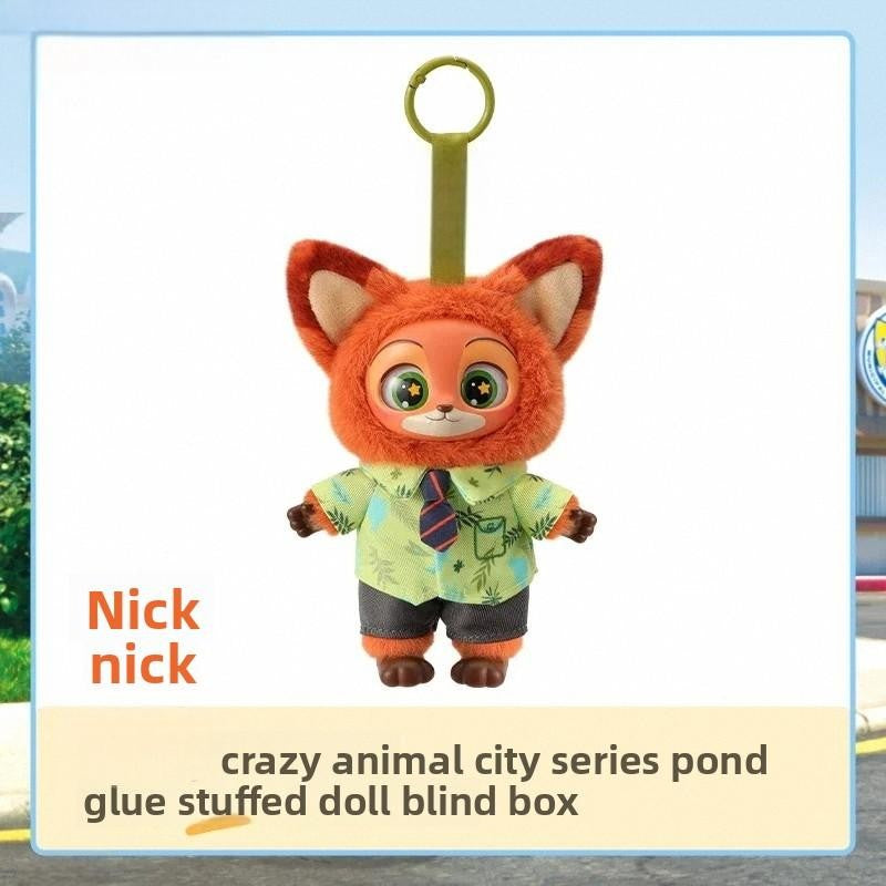 New in stock Zootopia 2 Plush Vinyl Keychain Blind Box Collectible Toy Gift for Girls Animal Mystery Trending Child Toys