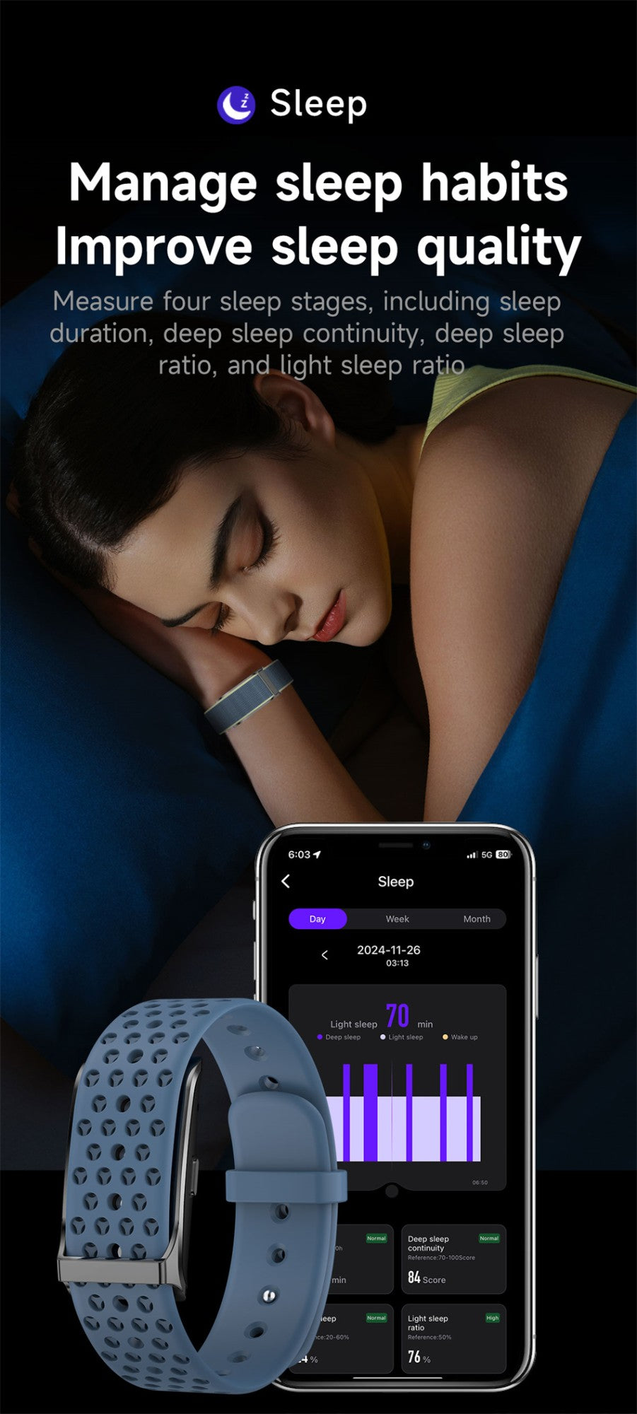 LIGE 2025 Smart Band Watch Heart Rate Health Monitoring Pedometer Sport Fitness Tracker Electronic Bracelet Men Smartwatch Women