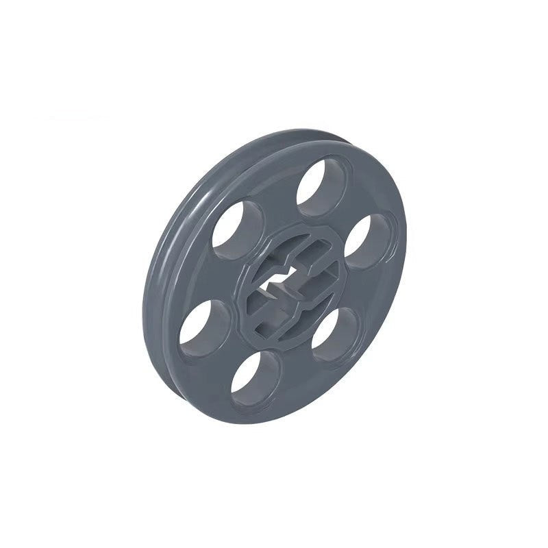 50pcs 4185 Wedge Belt Wheel Pulley Bricks Toys For Technical MOC Buildings Blocks Compatible High-Tech Gift