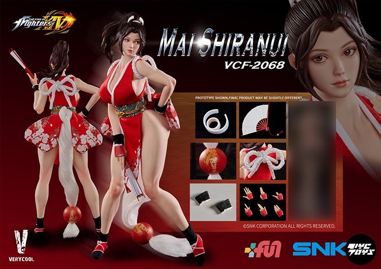 In Stock Genuine VERYCOO VCF-2068 SNK King Of Fighters 14 Mai Shiranui 1/6 Scale Female Action Figure KOF Collectible Model Toy