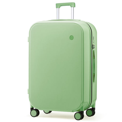 Mixi Patent Design Travel Luggage Women Men Suitcase On Wheels Spinner Trolley Case Bag 18" Carry On 20" 24" Check In 100% PC